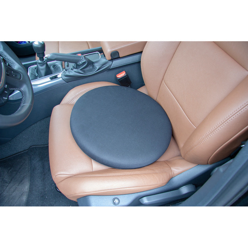 AutoStyle, Komfort, Drejepude Ø 39cm, Sort, Universal