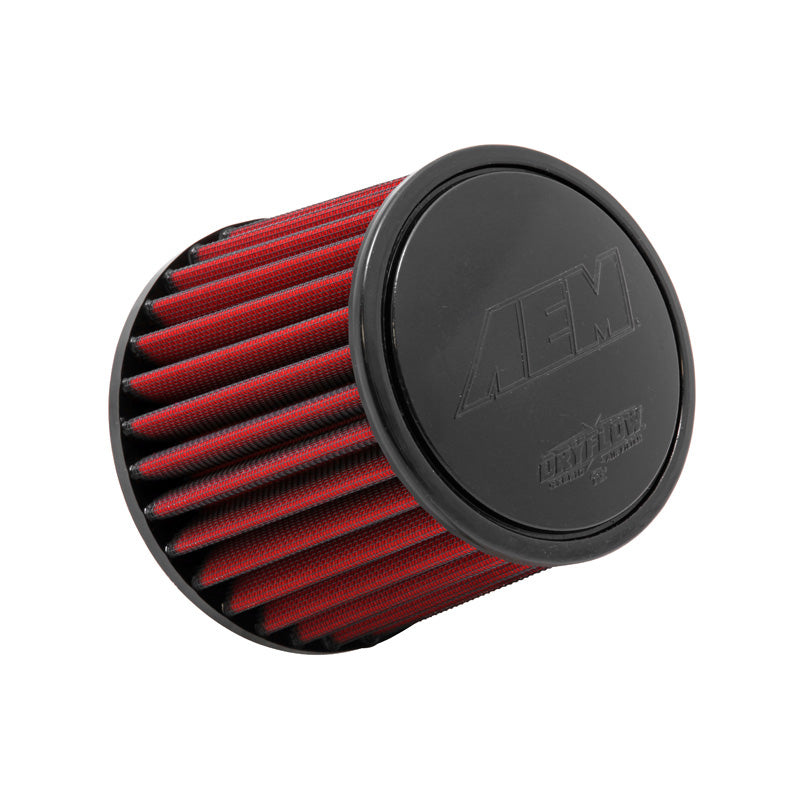 AEM Universal Air Filter Dryflow Short Neck - Tapered - Ø76mm - 152/130x130mm