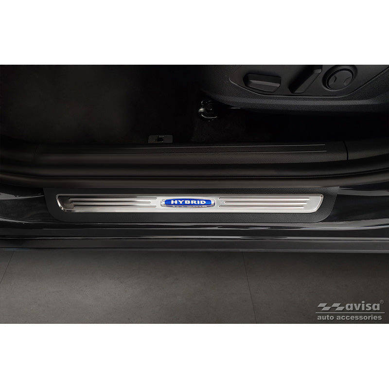 Avisa, Trinbeskyttere, Rustfritstål, passer til Kia Sportage V 2021- 'Hybrid' - 2-dele
