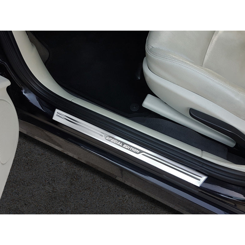 Avisa Universal Door Sill Protector Set 'Special Edition' Aluminium/Silver - 2-Pieces - 54 x 4 cm