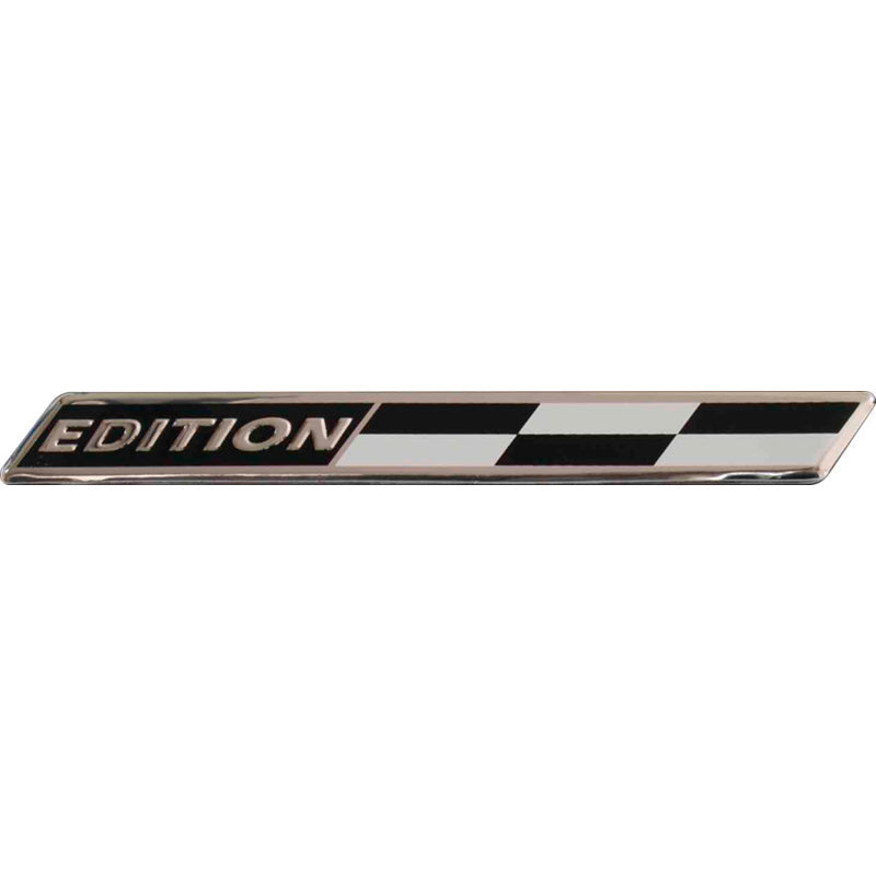 Avisa Aluminum Emblem/Logo - EDITION Chequer - 12x1,3cm