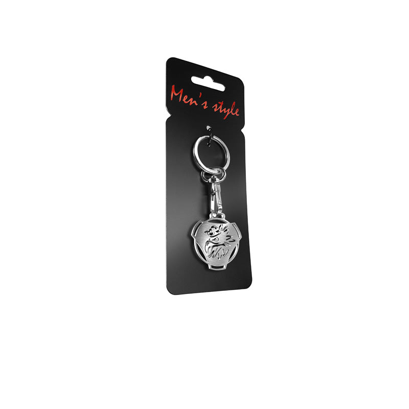 Avisa, Portachiavi, Inox, Scania Small (Argento)
