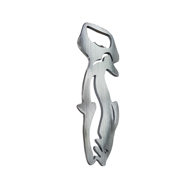 Avisa, Apribottiglie, Pesce, Acciaio inossidabile, Argento