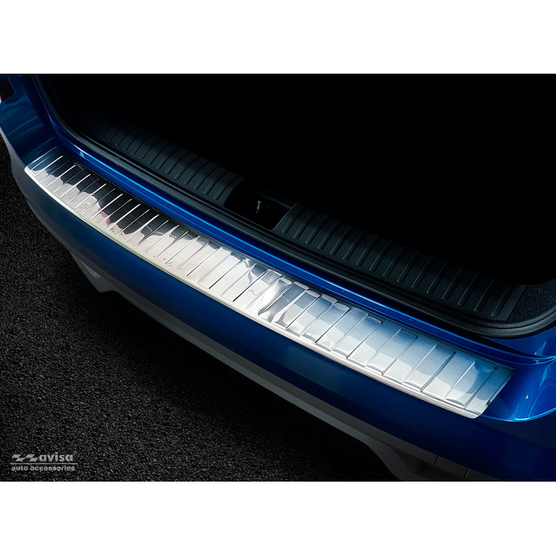 Avisa, Bagkofangerbeskytter, Rustfritstål, passer til Skoda Kamiq 2019- 'Ribs'