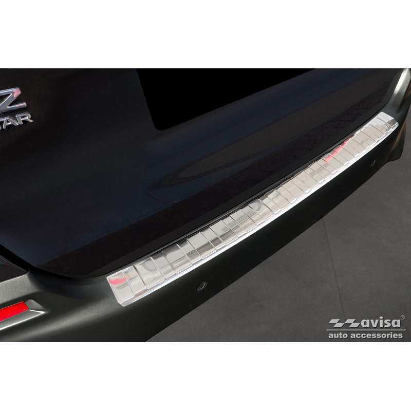 Avisa, Bagkofangerbeskytter, Rustfritstål, passer til Honda Jazz Crosstar Hybrid 2020- 'Ribs'