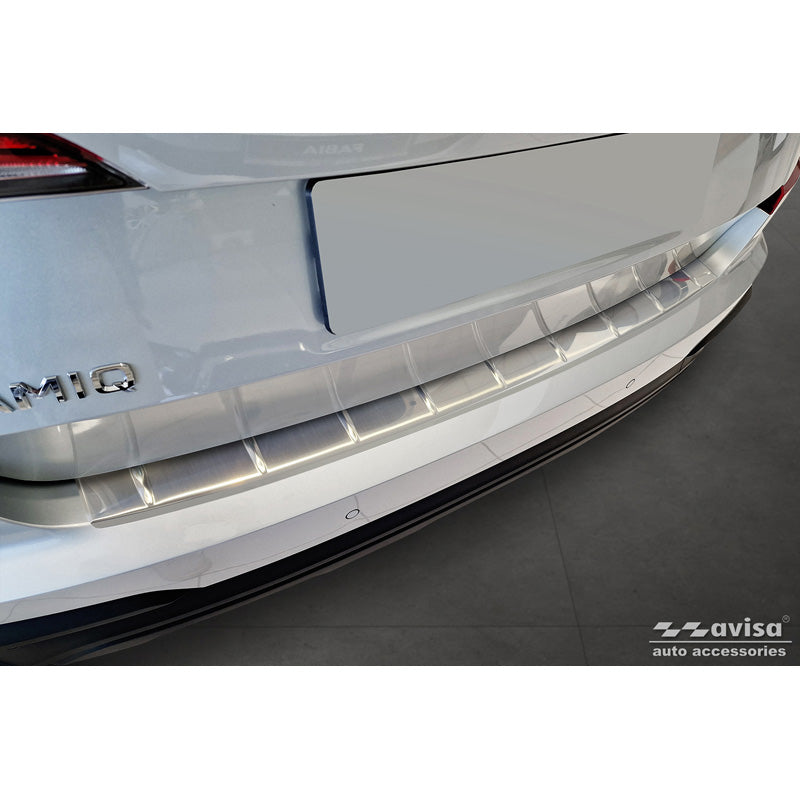 Avisa, Bagkofangerbeskytter, Rustfritstål, passer til Skoda Kamiq Facelift 2024- 'Ribs'