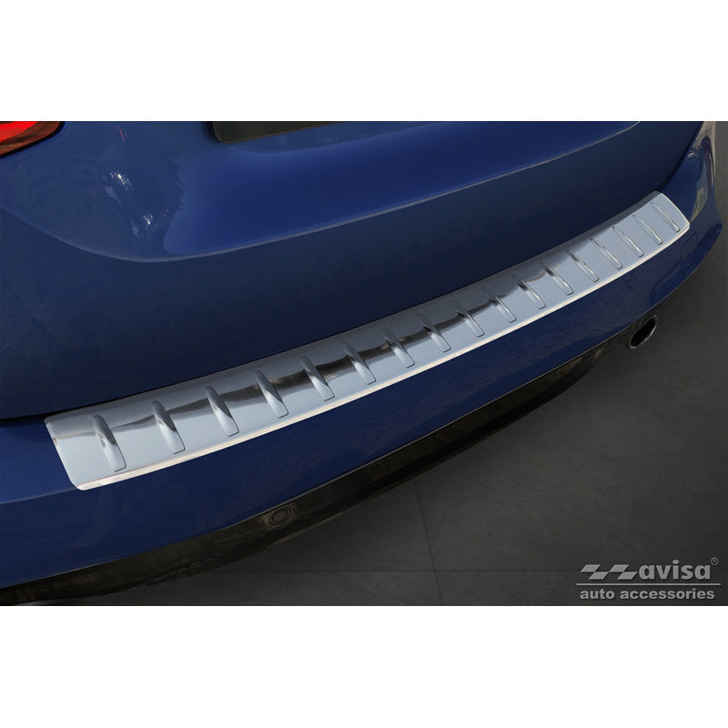 Avisa, Bagkofangerbeskytter, Rustfritstål, passer til BMW 2 Active Tourer F45 2013-2021 with M-Pakage 'Ribs'
