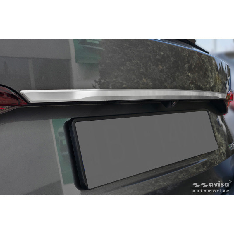 Avisa, Bagagerumsklaptrims, Børstet rustfrit stål, passer til Skoda Octavia IV Combi (NX5) (2019-2024) & Facelift (2024-)