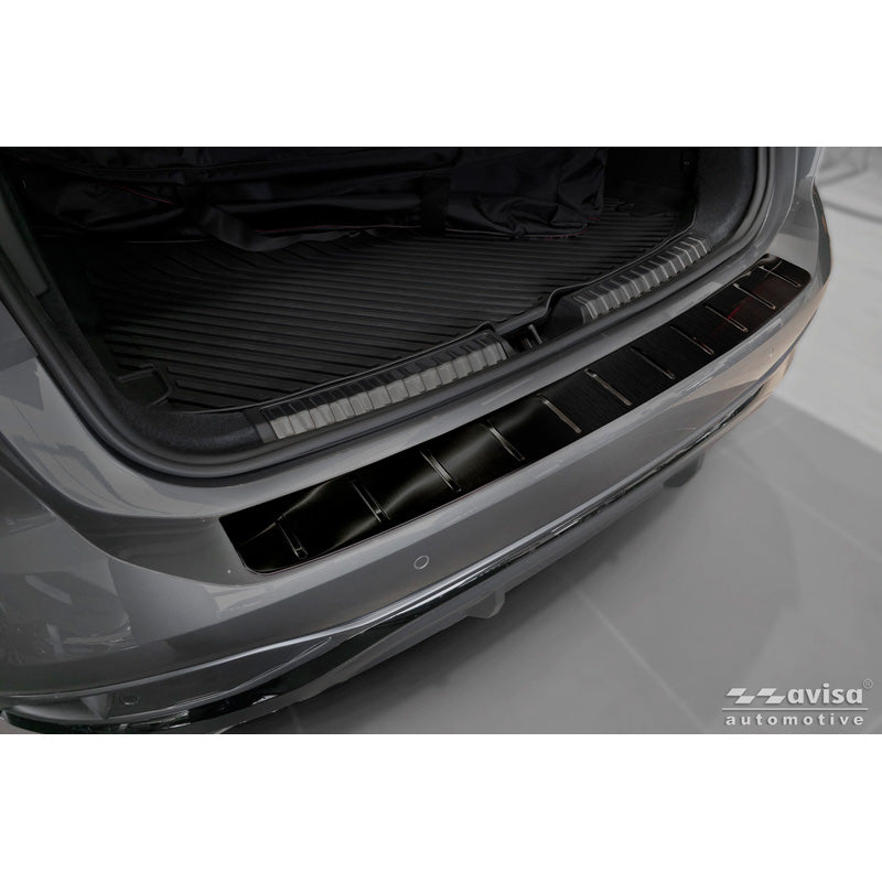 Avisa, Achterbumperbeschermer, zwart roestvrij staal, past op Audi A6 (C9) Avant S-Line (2025-)