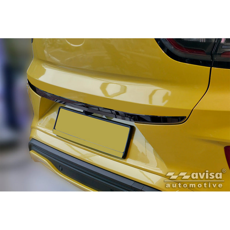 Avisa, Bagklapliste, Sort krom rustfrit stål, passer til Ford Puma (2019-)