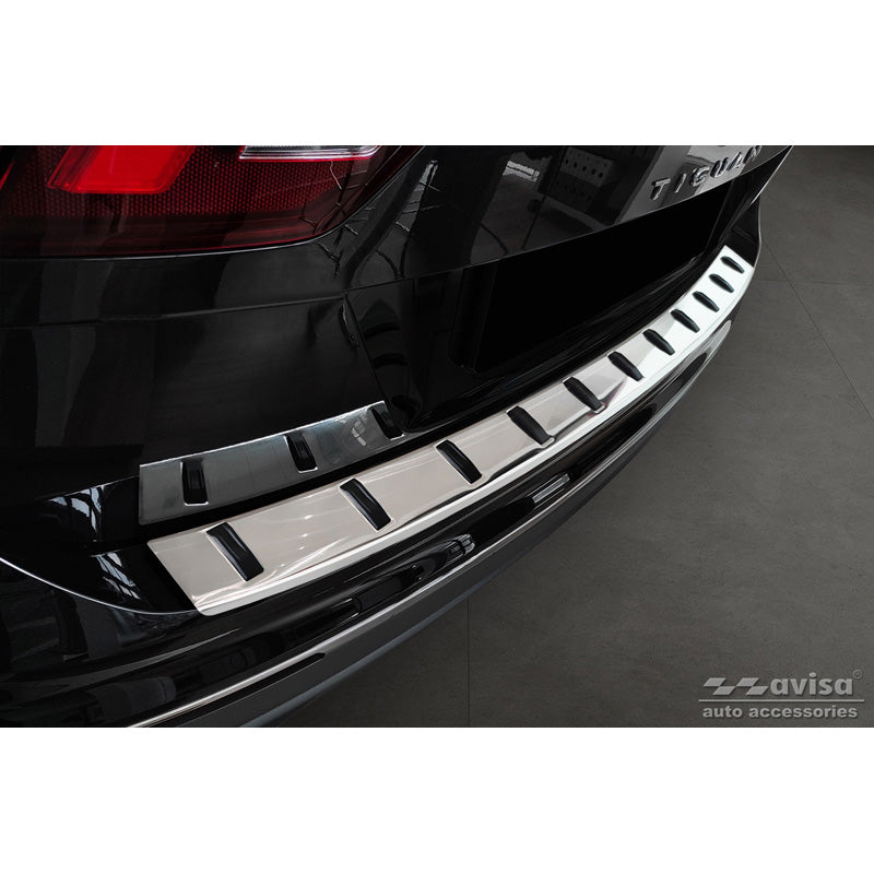 Avisa, Bagkofangerbeskytter, Rustfritstål, passer til Volkswagen Tiguan II 2016-2020 & Facelift 2020-2024 'STRONG EDITION'