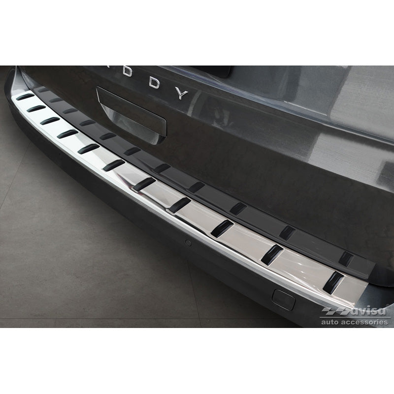 Avisa, Bagkofangerbeskytter, Rustfritstål, passer til Volkswagen Caddy V Cargo & Combi 2020- 'STRONG EDITION'
