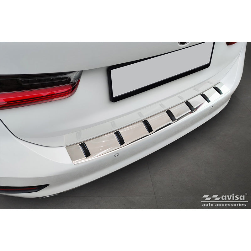 Avisa, Bagkofangerbeskytter, Rustfritstål, passer til BMW 3 Series (G21) Touring 2019-2022 'STRONG EDITION'