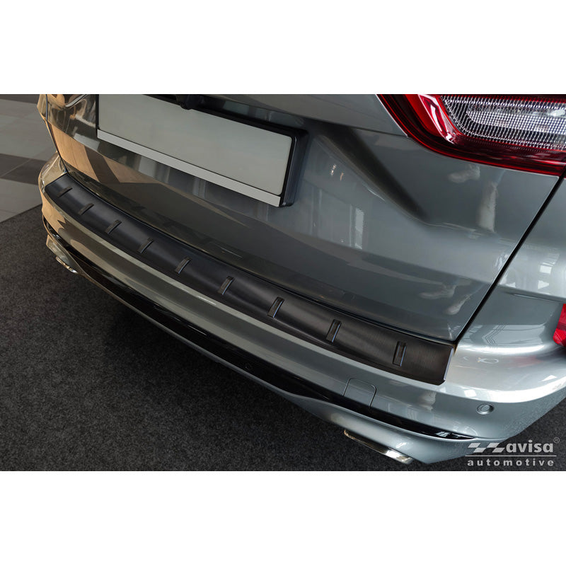 Avisa, Bagkofangerbeskytter, Sort rustfrit stål, passer til Ford Kuga III ST-Line/Vignale (2019-2024) & Facelift (2024-)