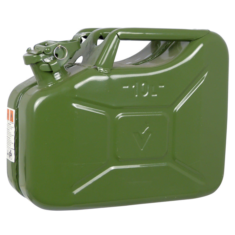 Carpoint, Kanystr na palivo, Zelený kov, 10L