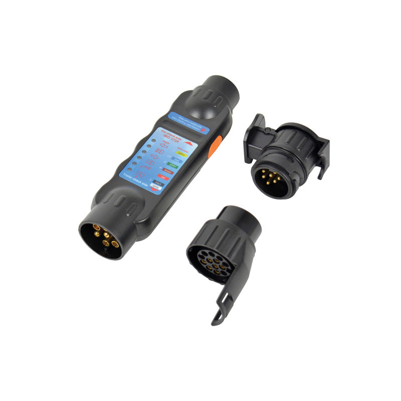 Carpoint, Zestaw do testowania oświetlenia przyczepy, 12 Volt, 2 adaptery