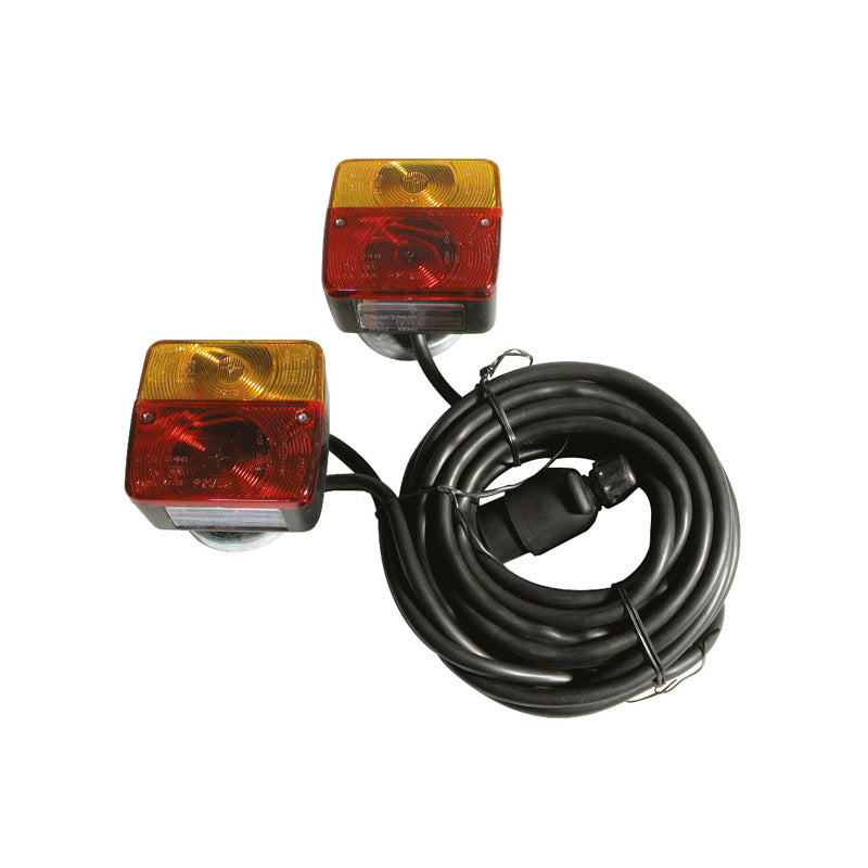 Carpoint Rear Light Set Magnet Mounting 12V