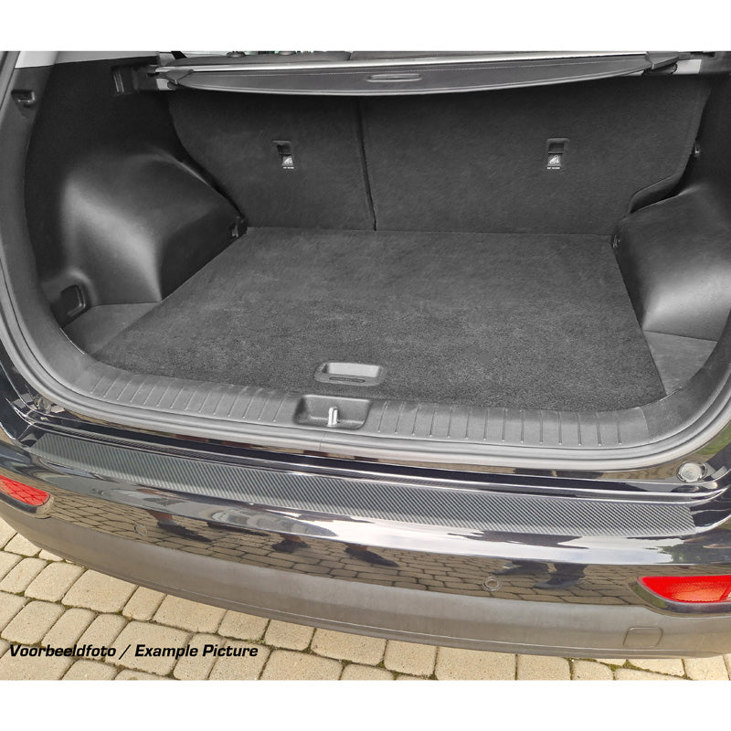MAX6, Bagkofangerbeskytter, Carbon-look, Passer til Opel Zafira Tourer C (2011-), Specialtilpasset beskyttelsesfilm