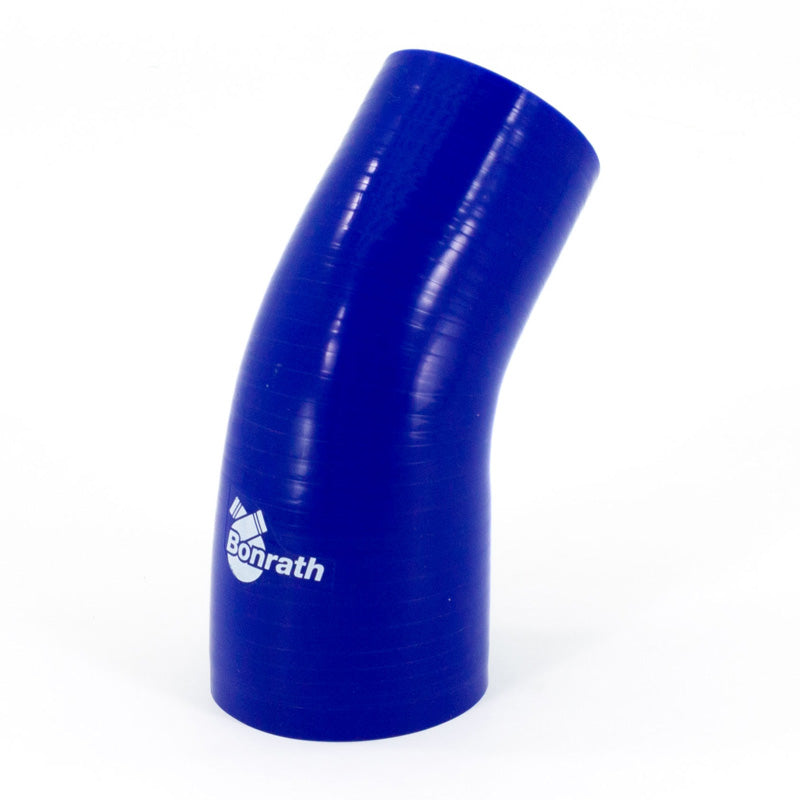 Bonrath, Riduzione in Silicone a Gomito 45 gradi, Ø35>32mm, Lunghezza:50mm