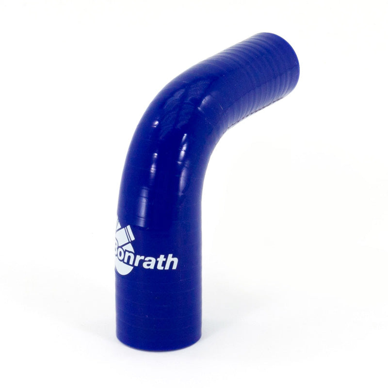 Bonrath, Raccordo in silicone, 90 gradi, Lunghezza: 50mm, Ø19>13mm