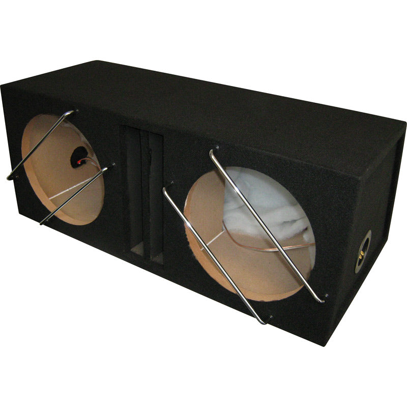 Necom, Subwoofer a Doppia Cassa, MDF, 12 pollici/30 cm, 2x42 Litri