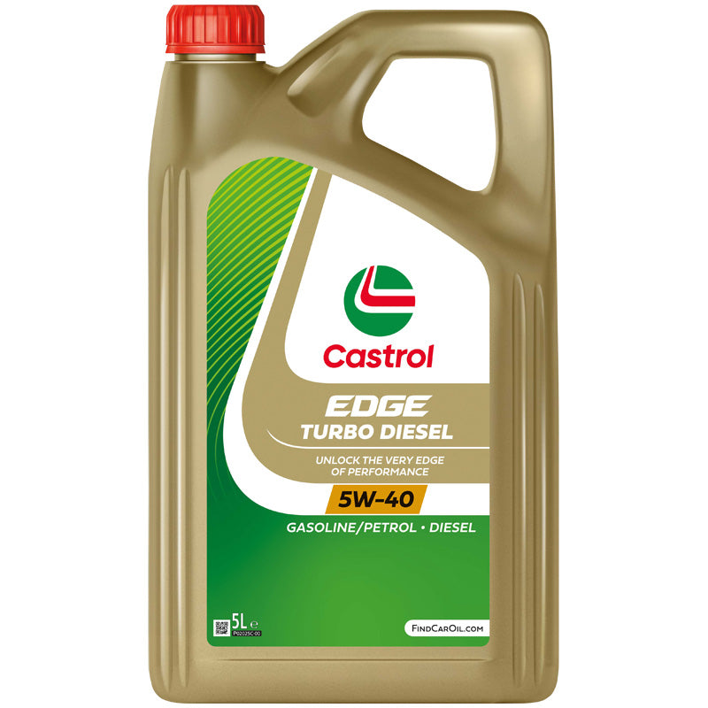 Castrol, Olio Edge Turbo Diesel 5W-40, 5 Litri