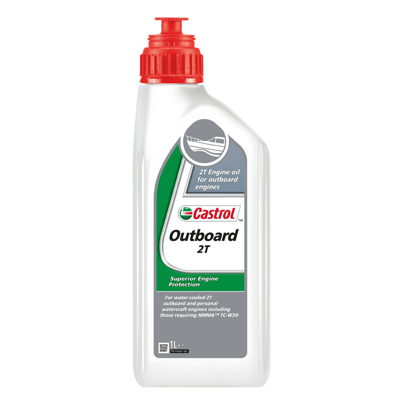 Castrol, Olio motore, 2T per motori fuoribordo, 1 litro