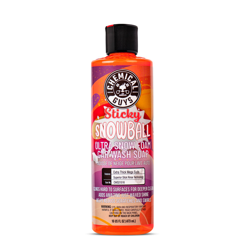 Chemical Guys Sticky Snowball Snow Foam Auto Wash (473ml)