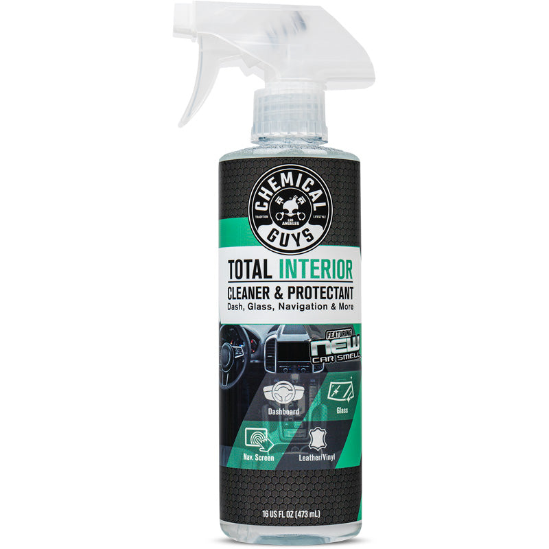 Chemical Guys Total Interior Cleaner i Protectant - Zapach nowego samochodu (473ml)