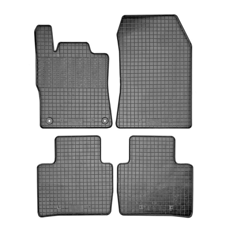 CIKCAR, Maatter, Gummi, 4 stk., passer til Citroën C5 X (2021-)