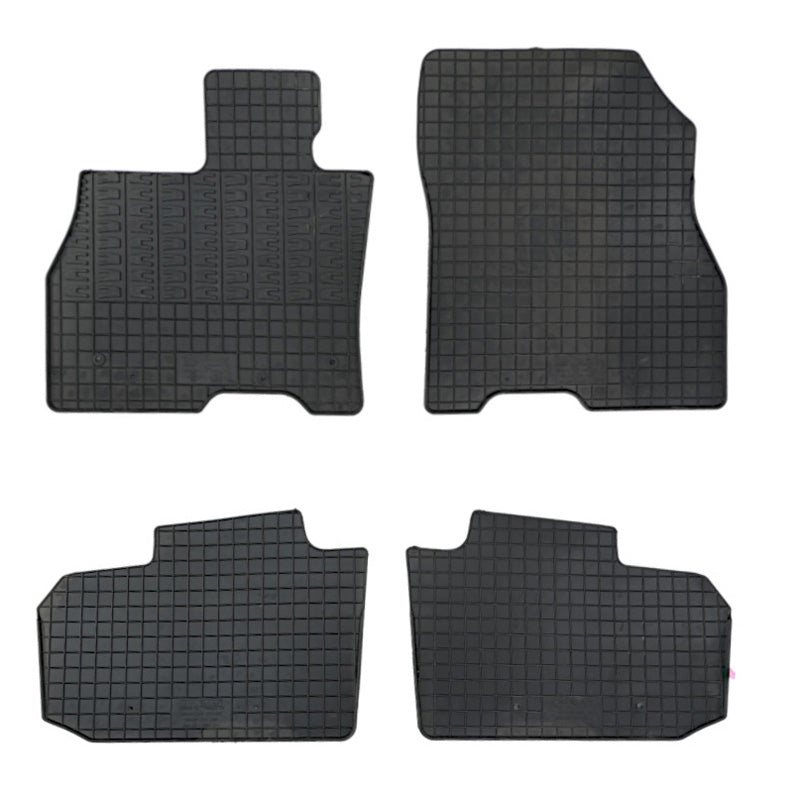 CIKCAR, Maatter, Gummi, 4 stk + fixeringssystem, passer til Nissan Leaf (ZE0) (2010-2017)