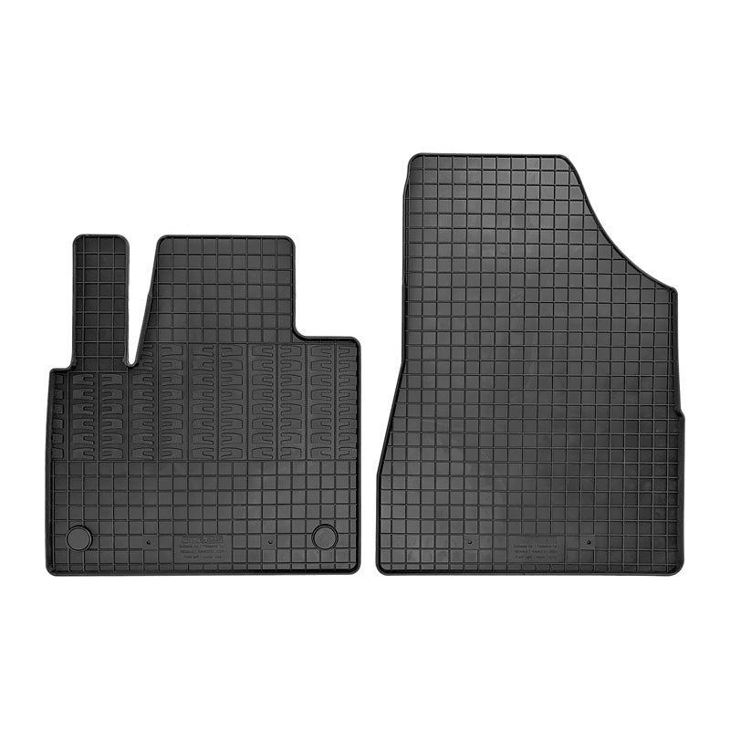 CIKCAR, Maatter, Gummi, 2-stykker + fikseringssystem, passer til Mercedes Citan (W420) Box & Renault Kangoo Furgon & Nissan Townstar (2021-)