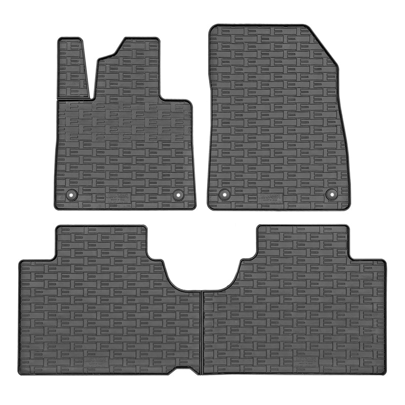 CIKCAR, Maatter, Gummi, 4-pieces + Fixing System, compatibile con Smart #1 EV (2022-) & #3 EV (2023-)