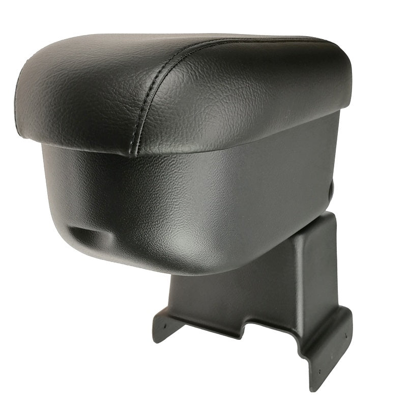 CIKCAR, Reposabrazos, Negro, compatible con Seat Ibiza 6F (2017-) & Arona (2017-) & Volkswagen Polo VI (2017-)