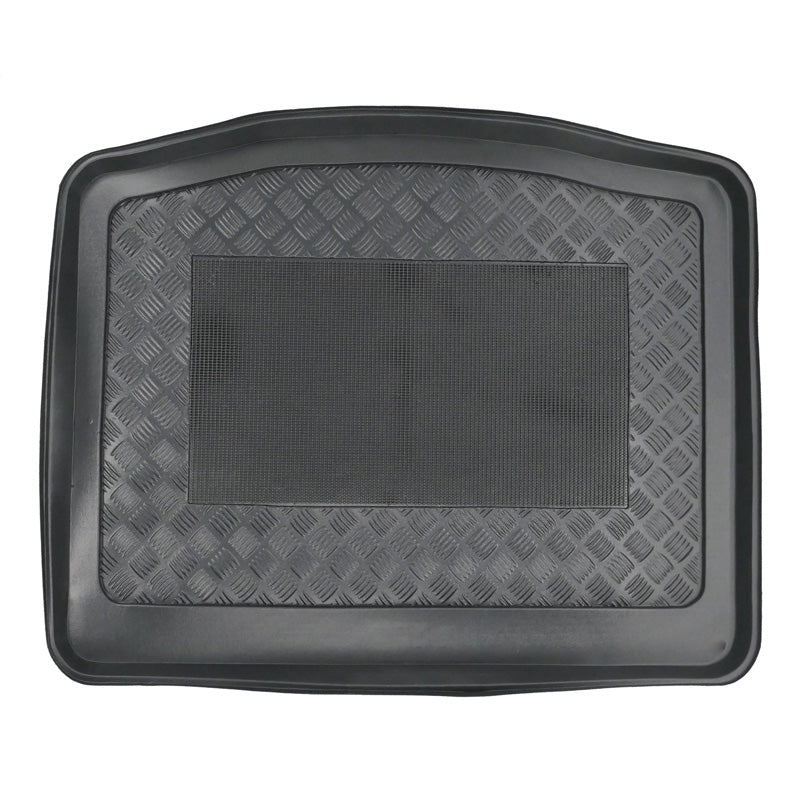 CIKCARR, Guscio per bagagliaio 'Antiscivolo', adatto a Ford Focus 5 porte (2010-) / Focus III HB Facelift (2014-) con vano per ruota di scorta mini