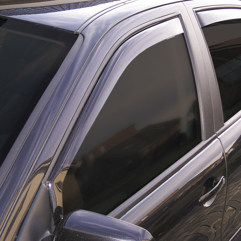 ClimAir, Windabweiser Schwarz passend für Mercedes C-Klasse W202 1993- inkl. Kombi, Plastik