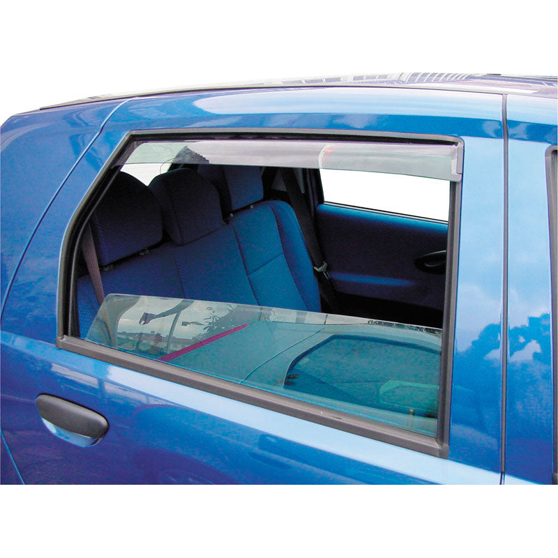 ClimAir, Windabweiser Master (Hinten) passend für Skoda Superb III Limousine 2015-2023, Plastik, Rauchgrau