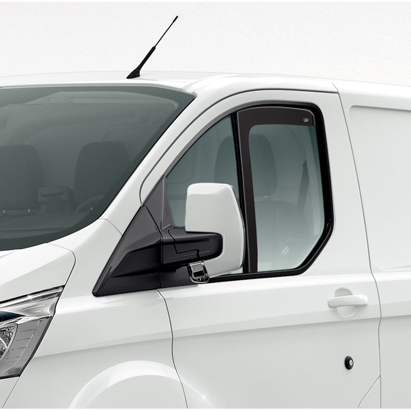 DGA, Vindafvisere, Røgfarvet, 2 stk., passer til Volkswagen Transporter T7 (2024-)