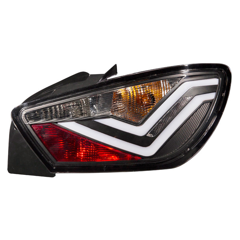 AutoStyle, LED baglygter, passer til Seat Ibiza 6J SC 3-døre 2008- - Black