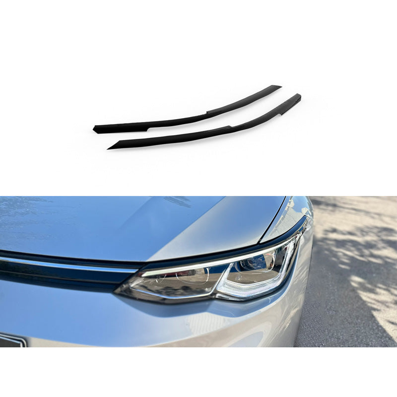Motordrome, Øjenskygger, Ubehandlet ABS, Passer til Volkswagen Golf VIII (2020-2024)