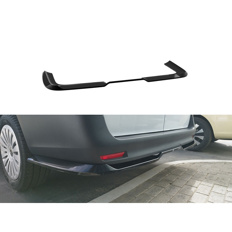 Motordrome, Bagkofanger skørt (Diffuser), ABS, Passer til Mercedes Vito W447 LWB Facelift 2024-