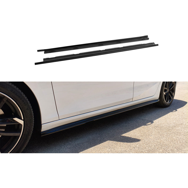 Motordrome, Sideskørte, Gloss Sort, passer til Opel Astra L Hatchback (2021-)