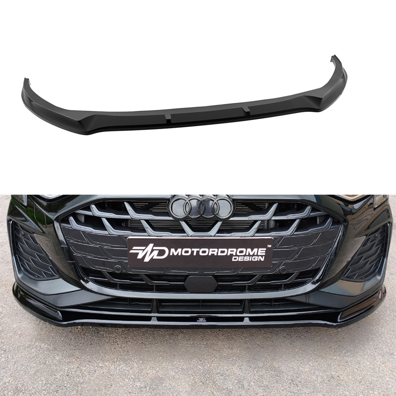Motordrome, Frontspoiler, ABS, passer til Audi A3 (8Y) Sportback & Sedan S-Line / S3 Facelift (2024-)