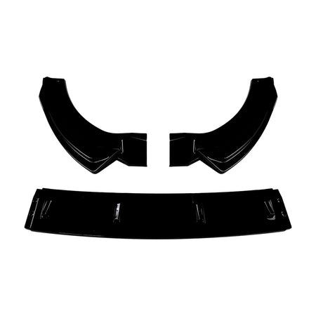 AutoStyle, Frontspoiler, Blank sort ABS, passer til Mercedes V-Class (W447) SE (2019-2023)
