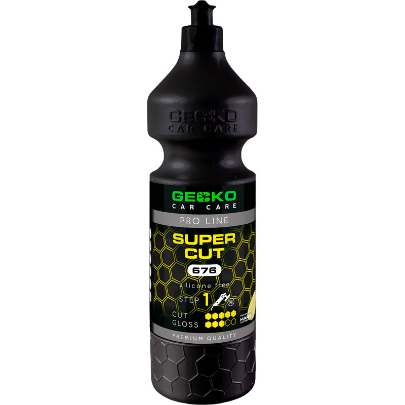 Gecko, Pro Super Cut 676 STEP 1, 1 liter, silicone free