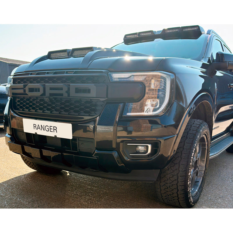RGM, Skid-Plate, Blank Sort ABS, passer til Ford Ranger Platinum / Tremor / XL / XL (2024-)