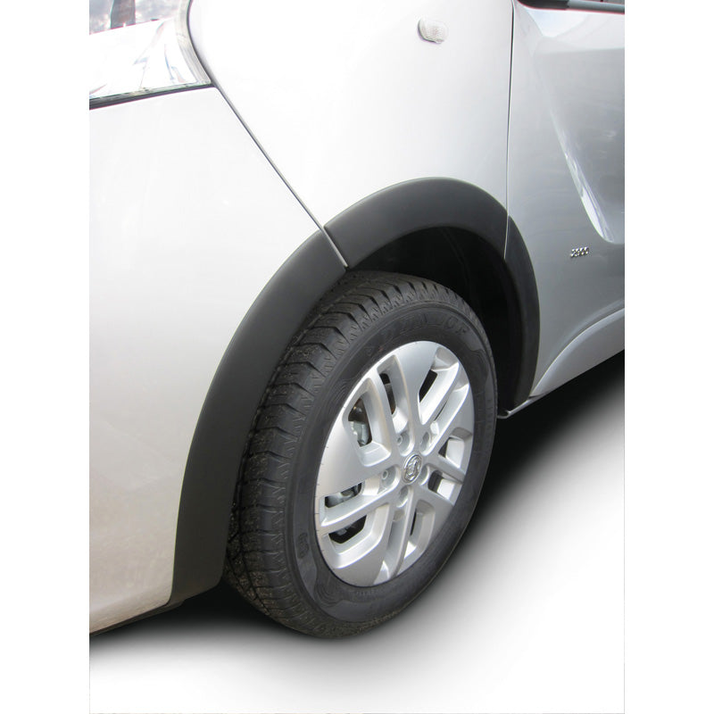 RGM, Hjulkasser i ABS-plast, Sort, Passer til Opel Vivaro 2014-2019 Lang Akselafstand, Sæt med 10 stk.
