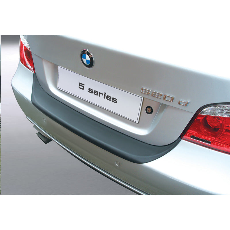 RGM, ABS Heckstoßstangenschutz passend für BMW 5er E60 Limousine M-Sport 2003-2010 Schwarz, Mattschwarz