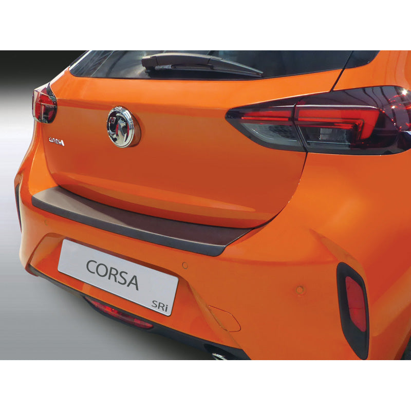 RGM, Bagkofangerbeskytter, ABS plastik, passer til Opel Corsa F GS-Line 5 doors 2019- Black