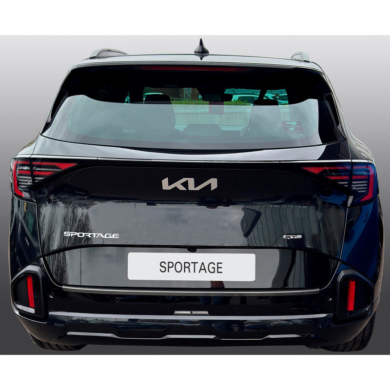 RGM, Bagkofangerbeskytter, Carbon Look, passer til Kia Sportage (NQ5) Facelift (2024-)